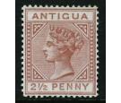 SG19. 1879 2 1/2d Red-brown. A beautiful fresh mint...